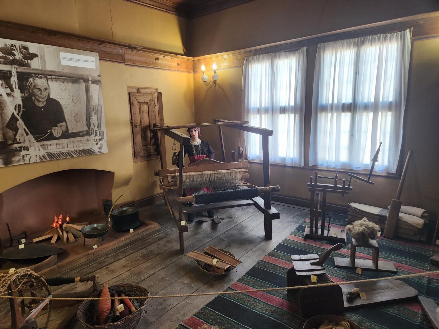 The Balinova House ethnographic museum in Batak, Bulgaria - photo 19