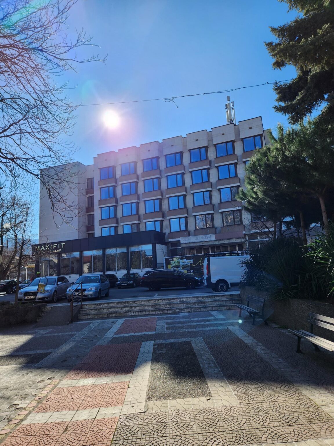 The centre, park and streets of the town of Peshtera, Bulgaria - photo 4