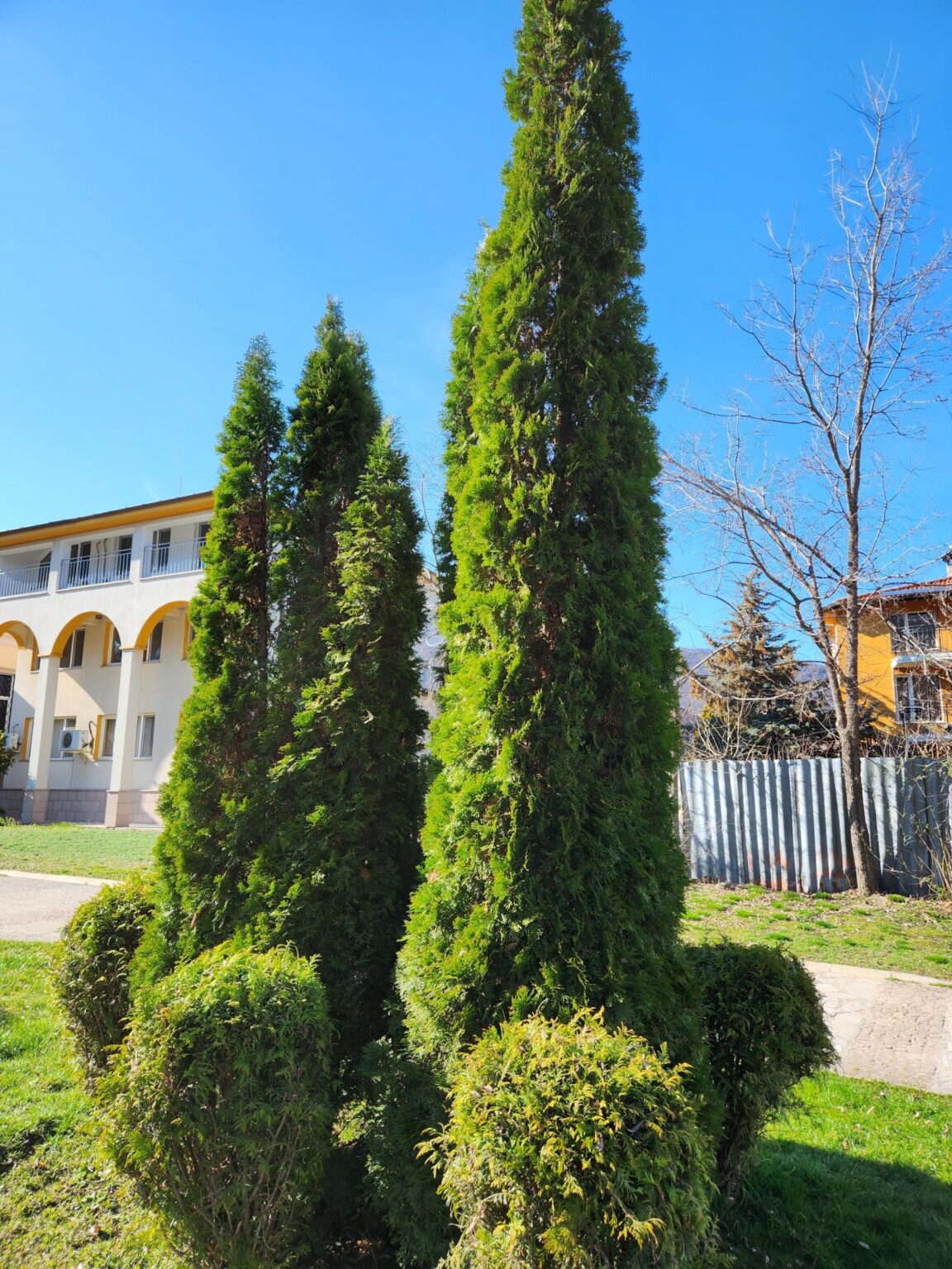 The centre, park and streets of the town of Peshtera, Bulgaria - photo 11