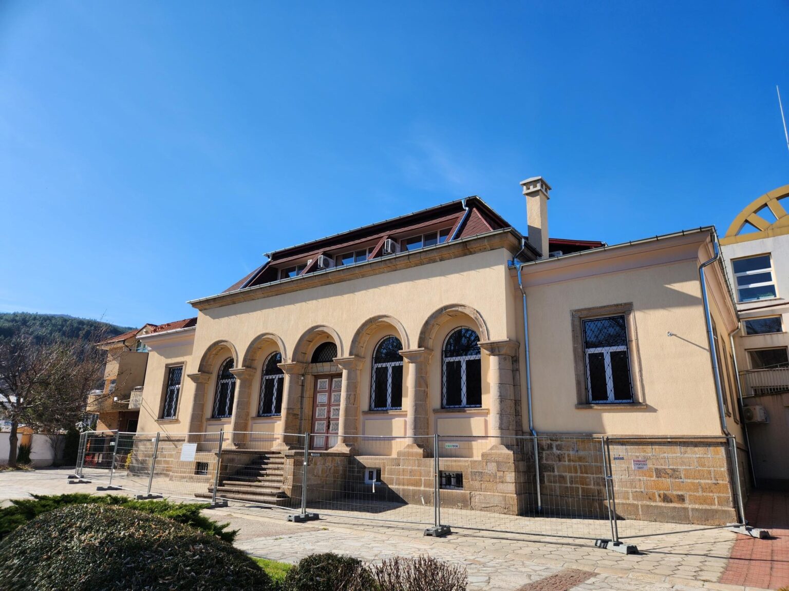The centre, park and streets of the town of Peshtera, Bulgaria - photo 13