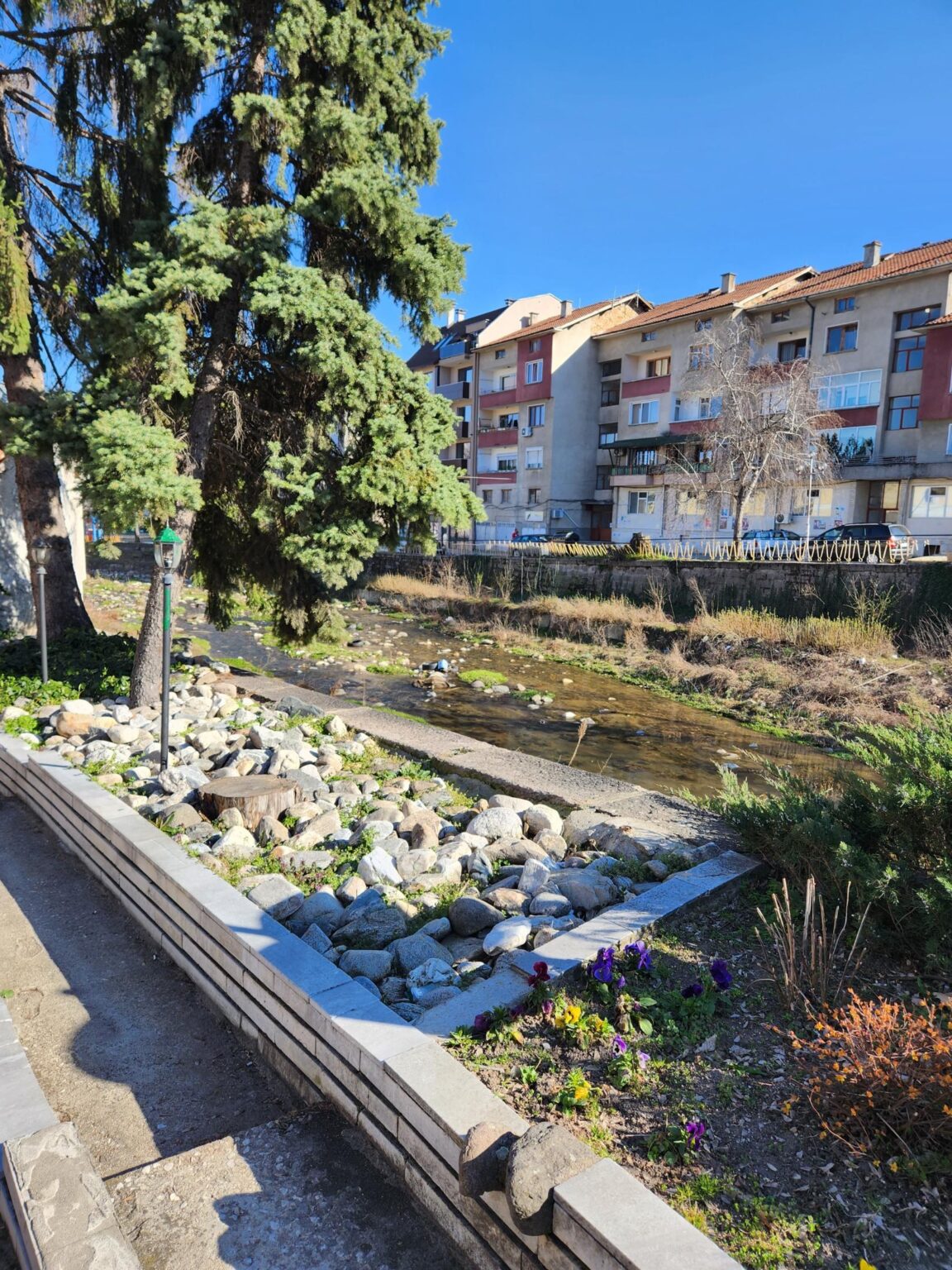 The centre, park and streets of the town of Peshtera, Bulgaria - photo 19