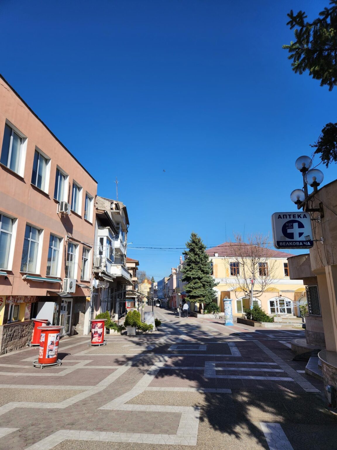 The centre, park and streets of the town of Peshtera, Bulgaria - photo 20