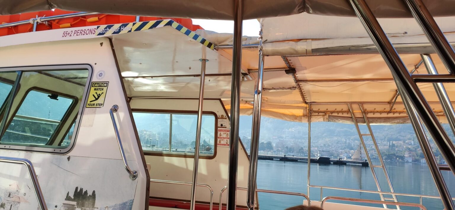 Boat trip to Our Lady of the Rocks, Bay of Kotor — 2