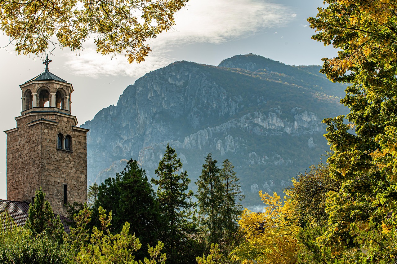 bulgaria church mountain nature 7542720
